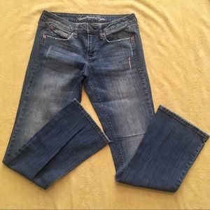 True Boot Cut Jeans, Size 6